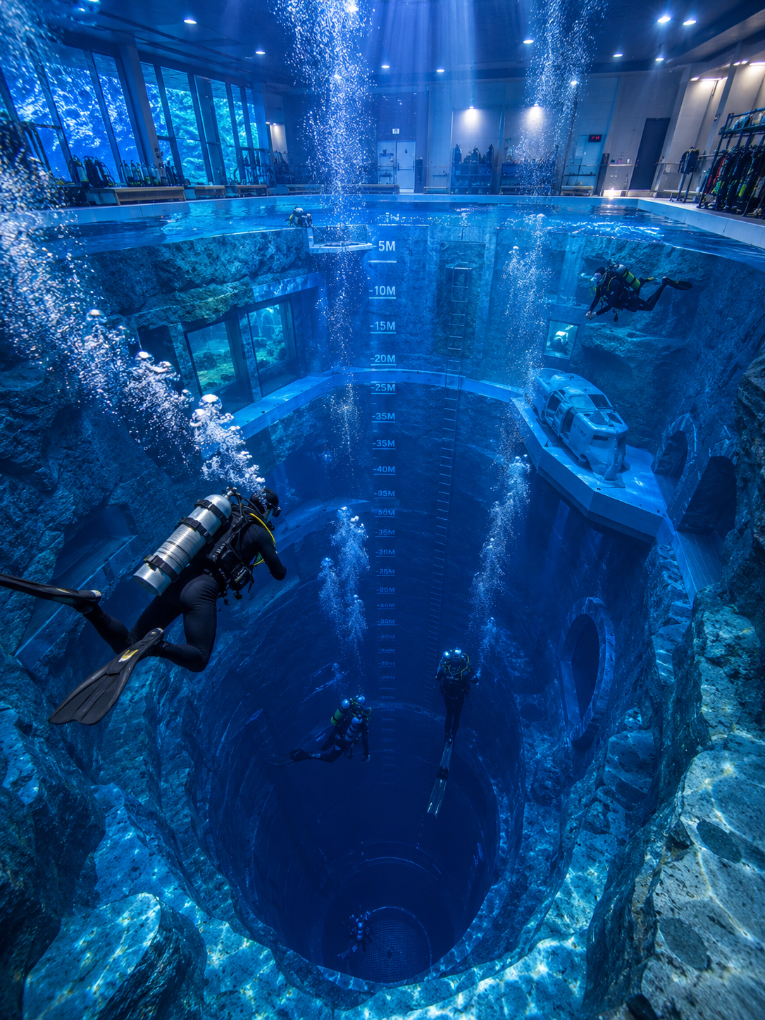 Dive Pool & Demonstration Area